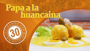 Cocina Peruana: Papa a la huancaina.