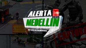 Alerta Medellín, Sujeto capturado por andar en moto robada en Manrique