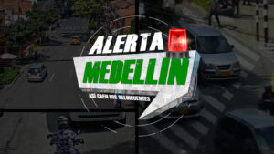 Alerta Medellín, Cinco capturados, elementos recuperados y vehículo inmovilizado