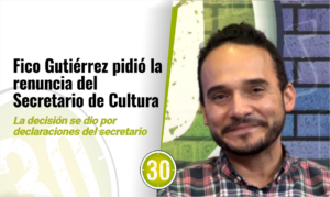 renuncia secretario de cultura