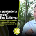 ¡Con chiva incluida! Alcalde Fico Gutiérrez, en exclusiva para Minuto 30, entrega un balance de los primeros 100 día de gestión
