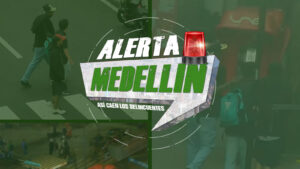 Alerta Medellín, Tres hombres y una mujer capturados por robar cables en el sector del poblado