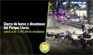 Cierre de bares y discotecas del Parque Lleras será a la 1 00 de la mañana