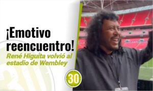 Se le metió un ‘escorpión’ en el ojo René Higuita volvió al estadio de Wembley