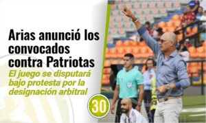 El DIM anunció los convocados para enfrentar a Patriotas bajo protesta