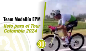 Team Medellín EPM listo para el Tour Colombia 2024