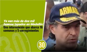 Ya van más de dos mil huecos tapados en Medellín Una intervención que abarca 16 comunas y 5 corregimientos