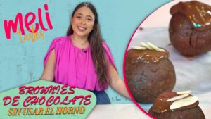 ¡Brownies sin horno!