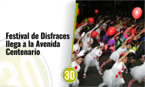 Avenida Centenario se viste de fiesta Festival de Disfraces el 29 de octubre