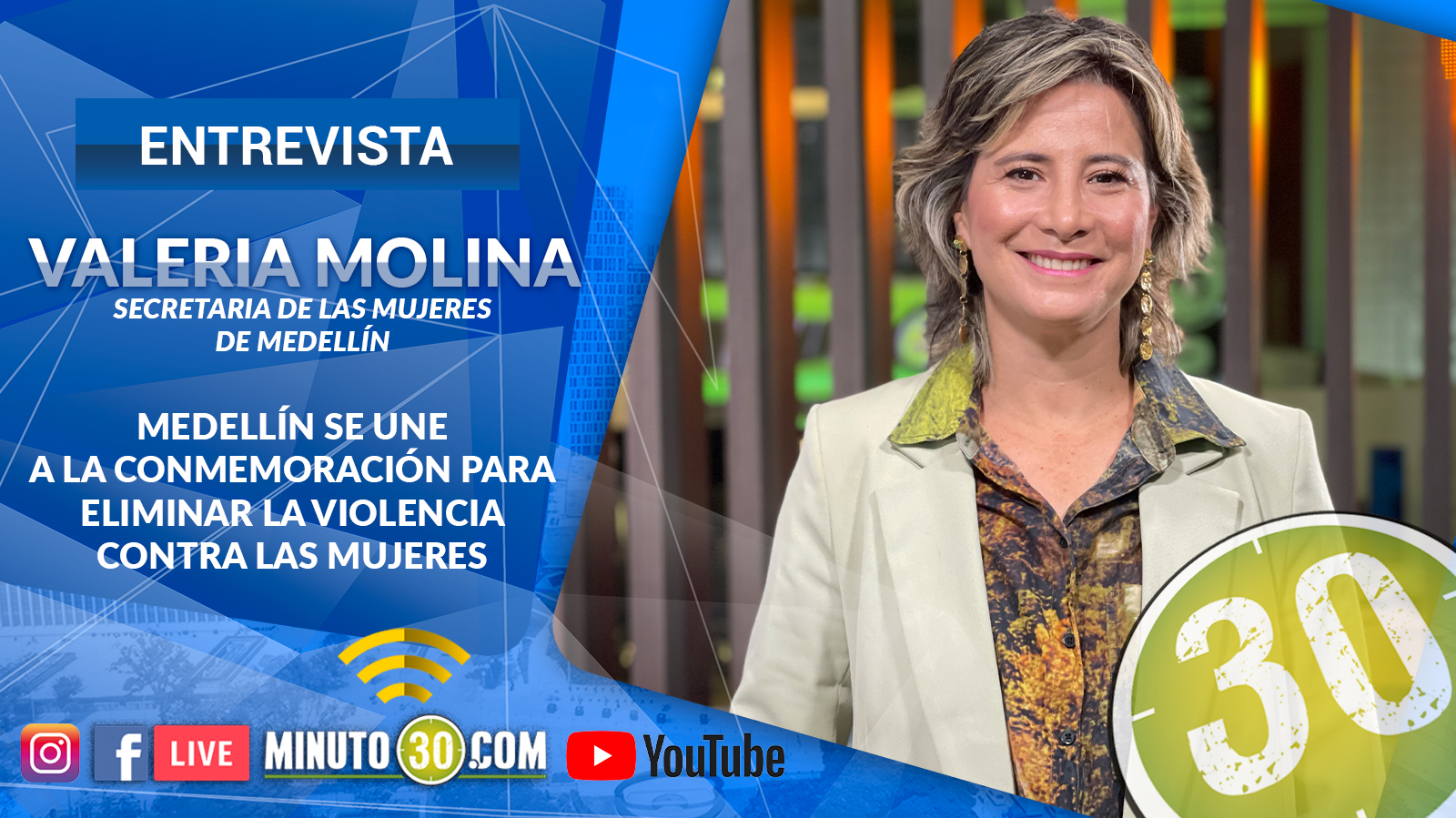 Medellín se suma al día Internacional de la eliminación de la violencia contra las mujeres, con 10 días de actividades