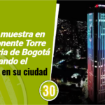 Cali se muestra en la imponente Torre Colpatria de Bogotá impulsando el turismo en su ciudad