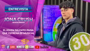 Jona Crush, artista urbano, en exclusiva con Minuto30