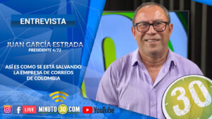 El presidente de 4/72 habla con Minuto30 sobre cómo están salvando la empresa de correos colombiana