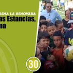 Medellín estrena la renovada cancha Las Estancias, en Villatina