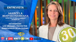 Marcela Ruiz, secretaria de Medio Ambiente de Medellín, en exclusiva con Minuto30
