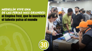 Medellín vive una de las ferias más grandes: el Empleo Fest, que le mostrará el talento paisa al mundo