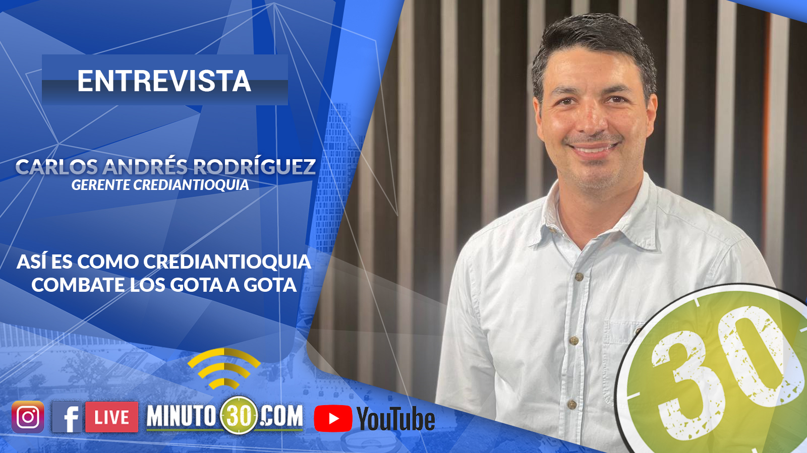 está combatiendo el Gota Gota con préstamos fáciles a los antioqueños