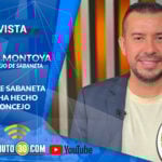 El presidente del Concejo de Sabaneta, Juan David Montoya, en exclusiva con Minuto30