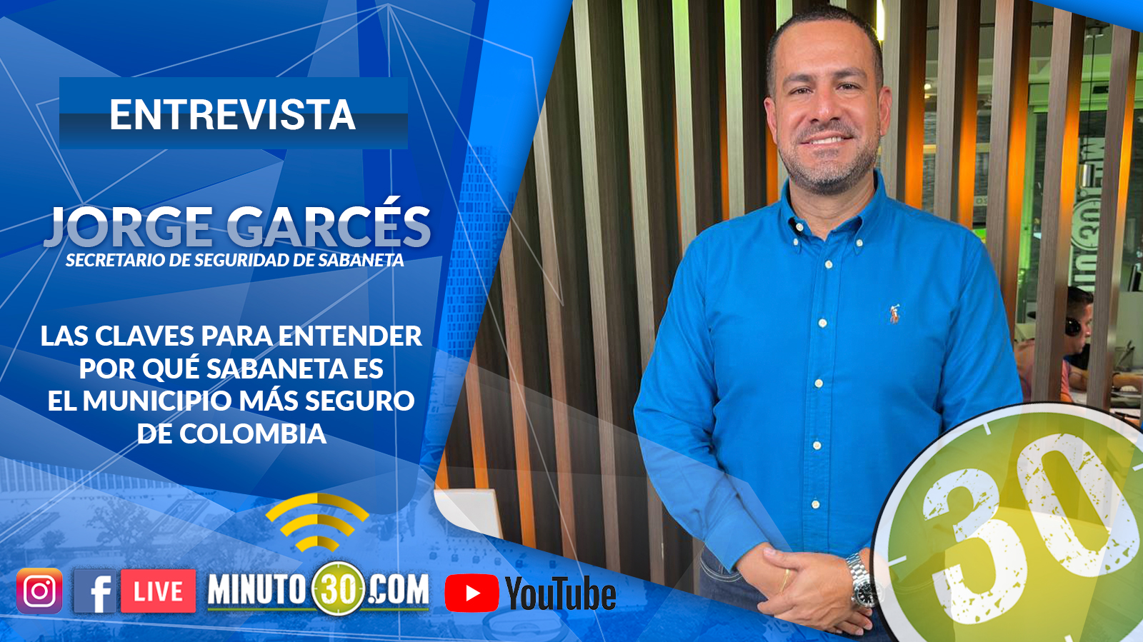 Las claves para entender por qué Sabaneta es el municipio más seguro de Colombia