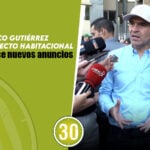 El alcalde Fico Gutiérrez entrega proyecto habitacional en Belén y hace nuevos anuncios